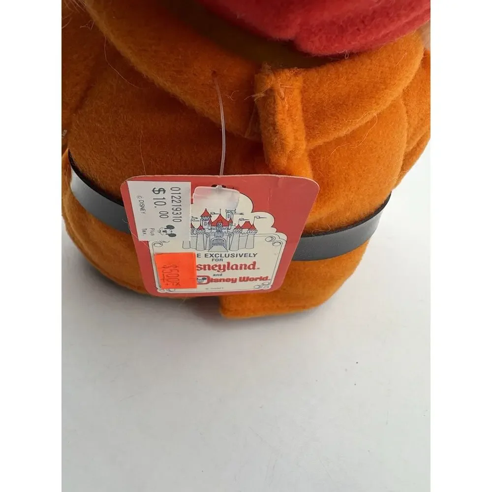 Set of 7 VTG Disneyland Walt Disney World Seven Dwarfs Plush Set 7” All w/ tags